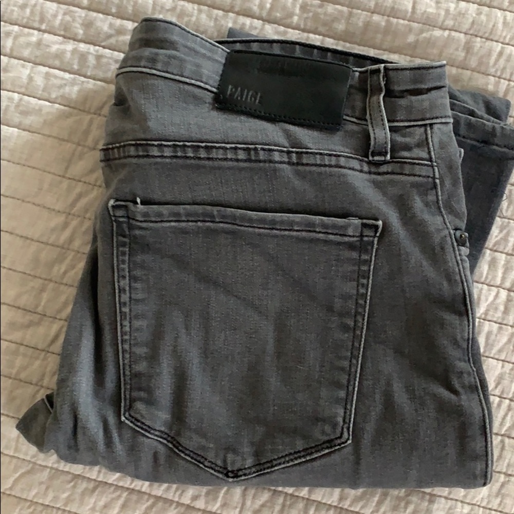 Gray Paige federal jeans, size 31